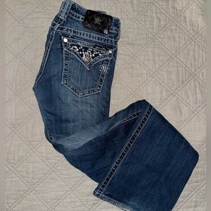 Miss me low rise boot cut jeans